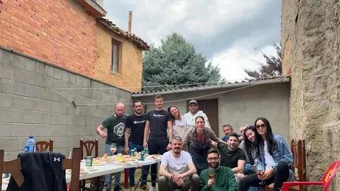 domingo de tortillero en Santibáñez de Tera