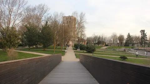 Jardines del Castillo de Zamora
