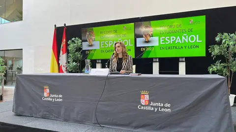 Presentación Balance turismo idiomático 2023 en Castilla y León