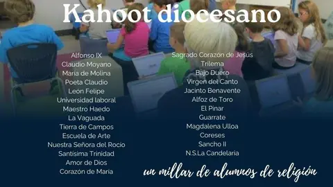 Un millar de alumnos de Religión interconectados con la Semana Santa en Zamora