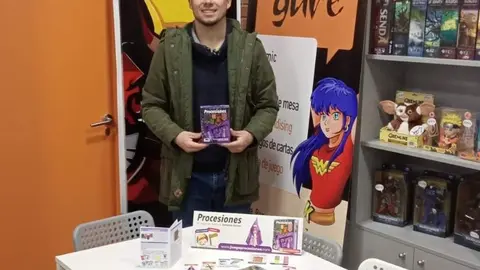 El zamorano Nacho Domínguez Durán, creador de “Procesiones”. Fotografía: CEDIDA