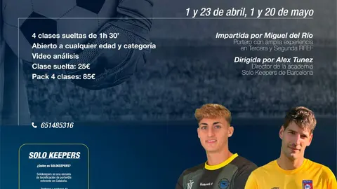 Jornadas de tecnificación de porteros