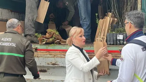 Día del árbol. Delegación