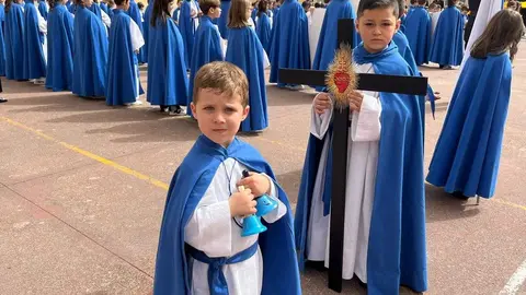 El Sagrado Corazón de Jesús de Zamora celebra su propia procesión de Semana Santa