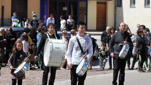 Banda de tambores de Alcañices. Imagen cedida