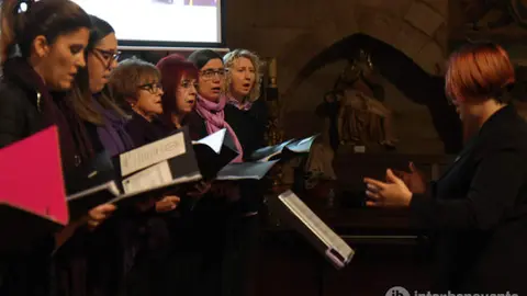 El Pórtico Musical y la Ronda Lírico Pasional. Imagen Interbenavente