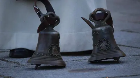 Esquilas del barandales de la Cofradía de Jesús del Vía Crucis