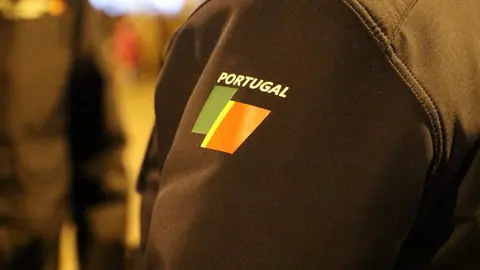 policía de Portugal presente en la Semana Santa de Zamora