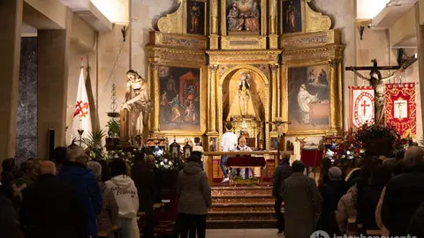 Triduo al Cristo de la Salud de la Cofradía del Silencio de Benavente. Imagen Interbenavente