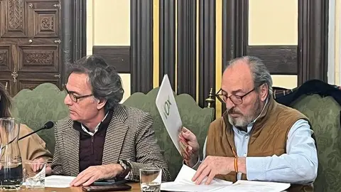 Fernando Lozano en el Pleno del Ayuntamiento de Zamora
