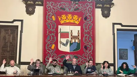 Pleno del Ayuntamiento de Zamora (3). imagen de archivo