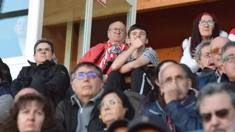 Aficionados en el Ruta de la Plata. Zamora CF