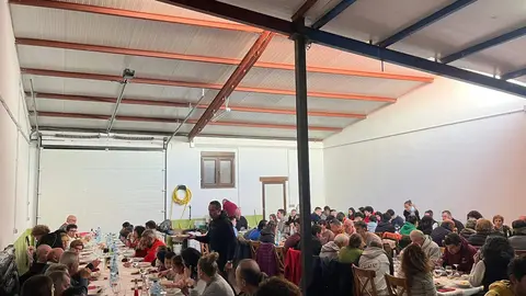 comida semana santa en Pozuelo de Vidriales. IMAGEN CEDIDA