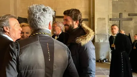 Juan García Gallardo en la Semana Santa de Zamora 