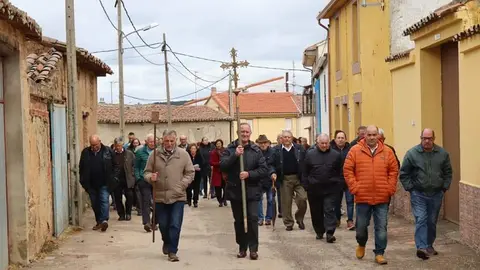 Viernes Santo en Burganes de Valverde. IMAGEN CEDIDA