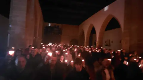 vigilia Pascual en San Cristóbal de Entreviñas