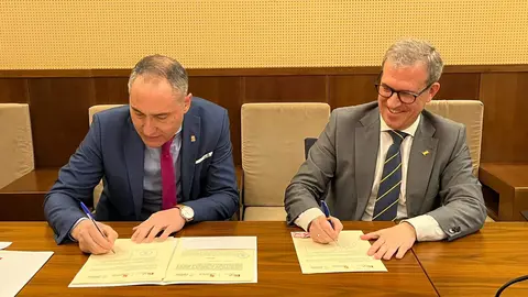 Firma del convenio con la Diputación de Zamora