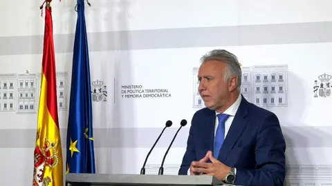 El ministro de Política Territorial y Memoria Democrática, Víctor Ángel Torres