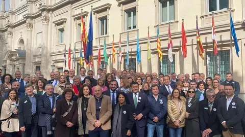 Alcaldes y concejales del PP de Zamora en el Senado