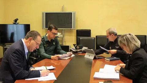 Reunión semanal de coordinación de seguridad