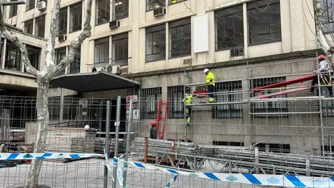 Arrancan las obras de eficiencia energética en el edificio sindical de la Plaza Alemania