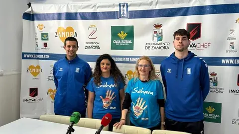 Rueda de prensa del Zamora Enamora antes del último partido en la liga regular