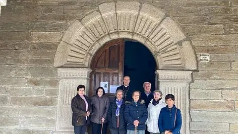 visita pastoral del Obispo de Astorga en la zona de Sanabria. Imagen Diócesis