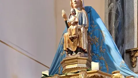 Virgen del Templo. Pajares de la Lampreana. Imagen CEDIDA