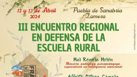 III Encuentro CARTEL con QR programa e inscripción