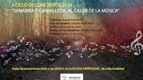 cartel coral tierras altas de Sanabria y Carballeda