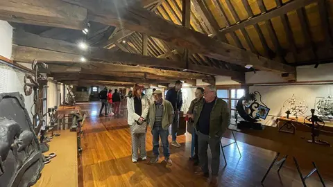 exposición de forja artística del artista Fernando González Marrón
