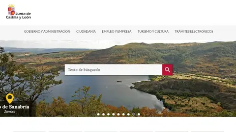 Web Junta de Castilla y León