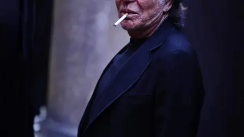 Roberto Cavalli. Fotograf&iacute;a: Frederic Aranda en Facebook