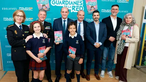 Presentación del cómic 'Los guardianes de la red'. Fotografía: Edelvives