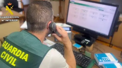 Agente del Equipo Mujer Menor de la Guardia Civil.