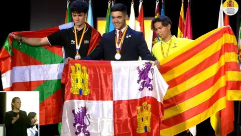 Óscar Ramos, ganador en la categoría de Soldadura del SpainSkills 2024