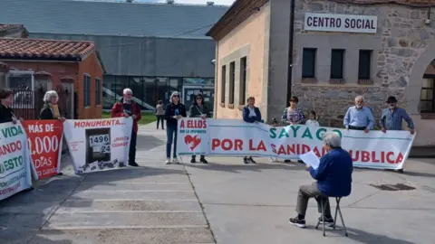 Concentración en Sayago. Imagen cedida