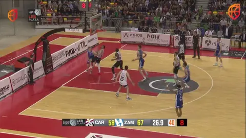 Partido de ida La Gran Final entre el Odilo Cartagena y el CB Zamora Enamora