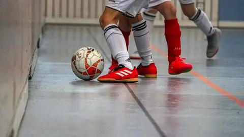 Fútbol sala. Imagen de archivo