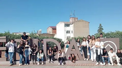 Alumnos de IES Los Valles en Mérida