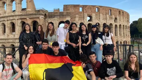 viaje a Italia de los alumnos del IES Los Valles