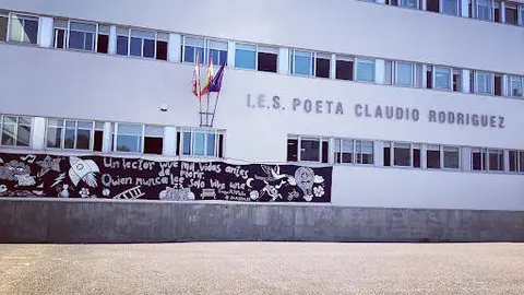 IES Poeta Claudio Rodríguez. imagen Junta