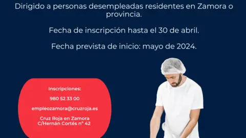 Carteles curso empleo abril 2023