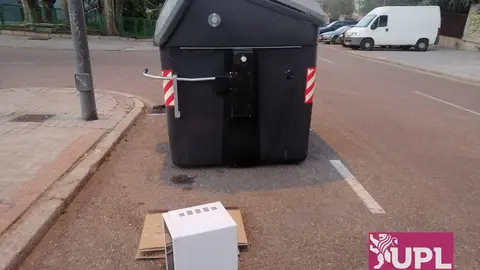 Servicio de basuras en Morales del Vino