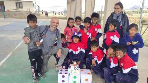 voluntatariado Javier Carracedo en Bolivia