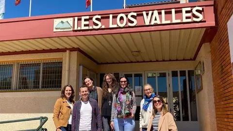 Intercambio educativo entre IES Los Valles y IES Valle del Saja