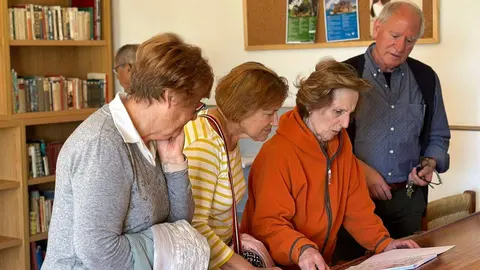 Apertura de la biblioteca en Granja de Moreruela. Imagen cedida (2)