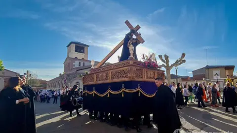 Cofradía de la Vera Cruz y Jesús Nazareno de Villalpando. Imagen interbenavente