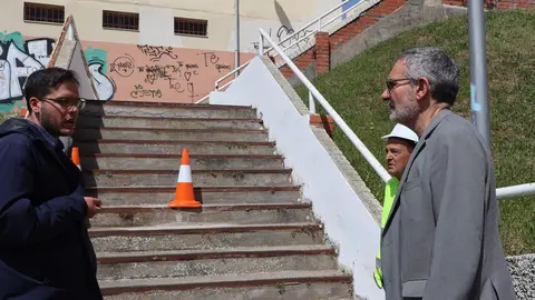 Reparación escaleras peña trevinca