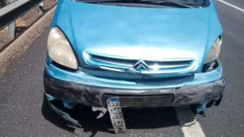 accidente carretera León Zamora